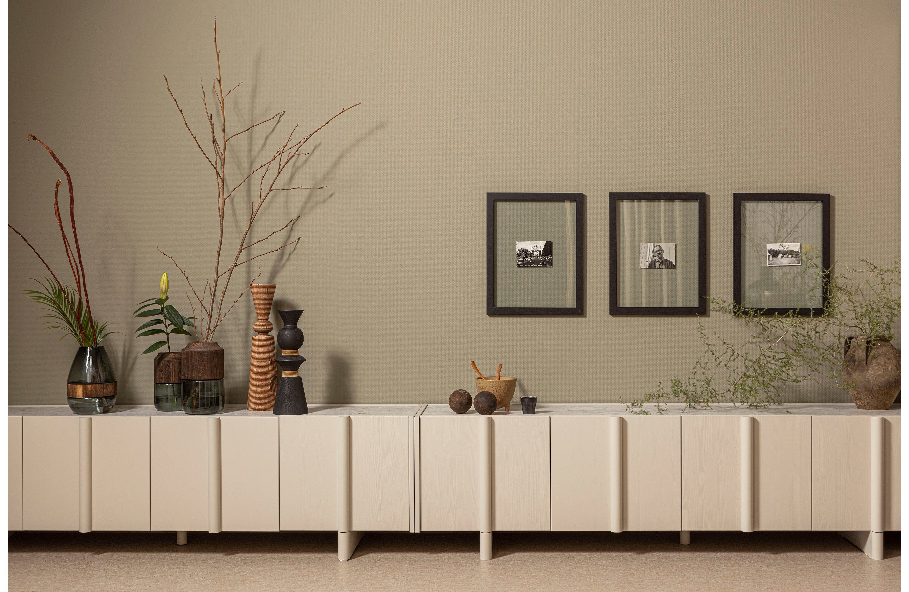 WOOOD Lowboard Nook TV-Kommode, mit viel Stauraum, H 53 cm x B 200 cm