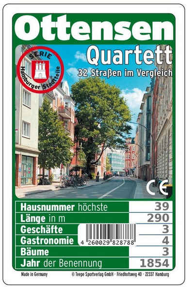 Teepe Sportverlag Spiel, Hamburg Ottensen Quartett
