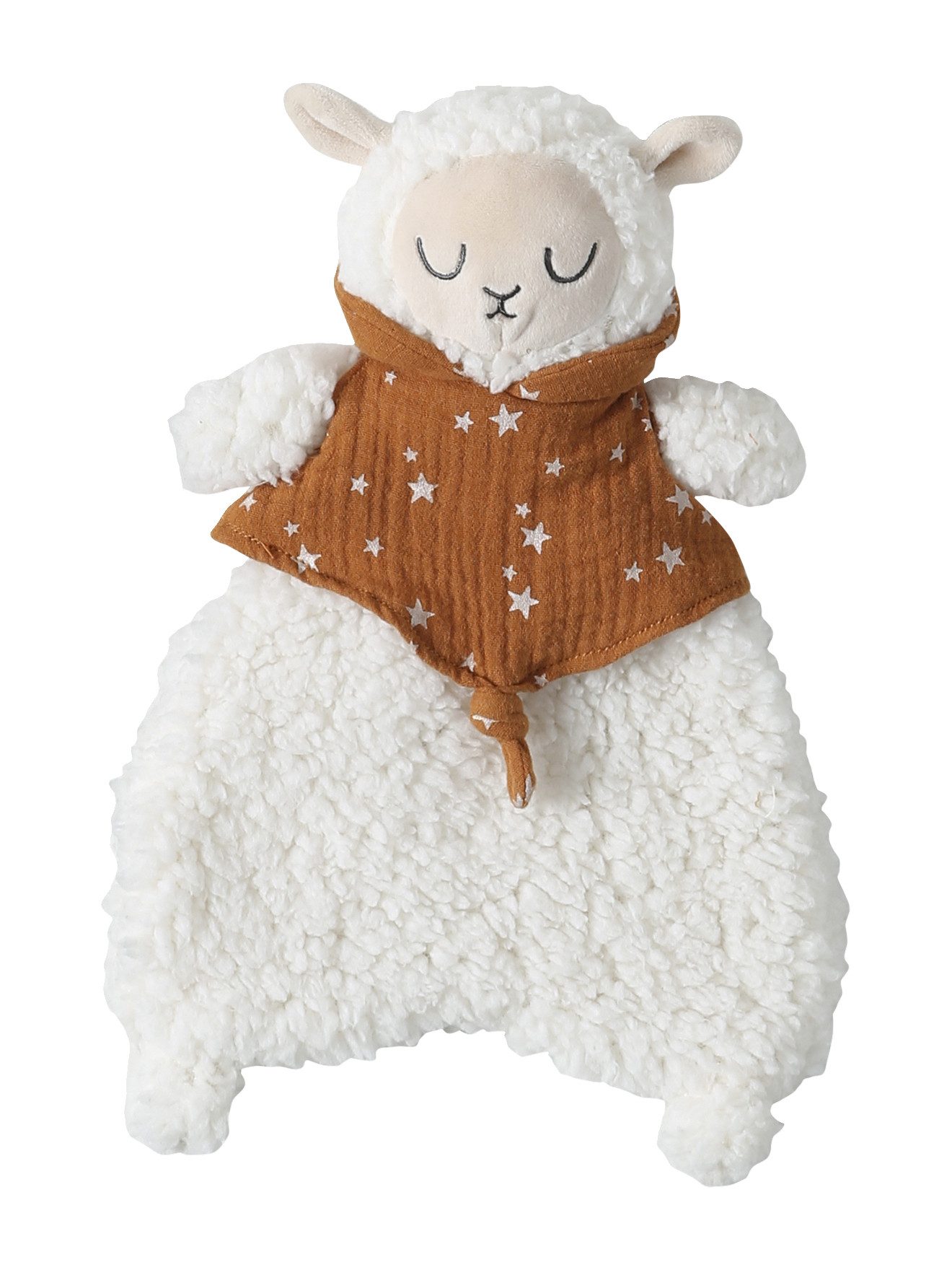 Schmusetuch Baby Geschenk-Set: Schaf-Schmusetuch & Köfferchen