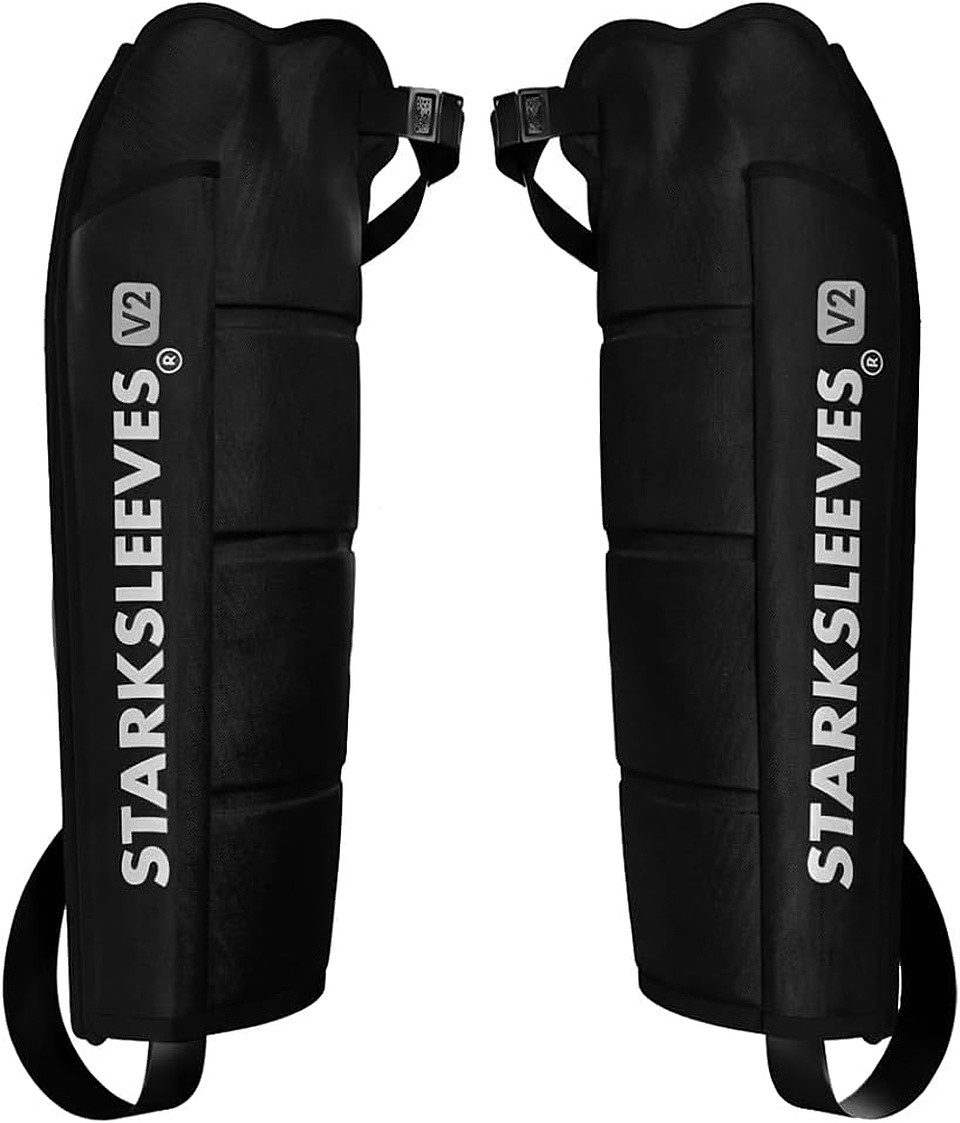 STARKFELD Lymphdrainage-Gerät STARKBOOTS® Lymphdrainage Gerät – Recovery Boots & Bein Massagegerät, 8 Drucksensoren, Bein Massagegerät mit kabellosem Smart Monitor mit 2 Stunden Laufzeit, Venenrückfluss & gegen Wassereinlagerungen