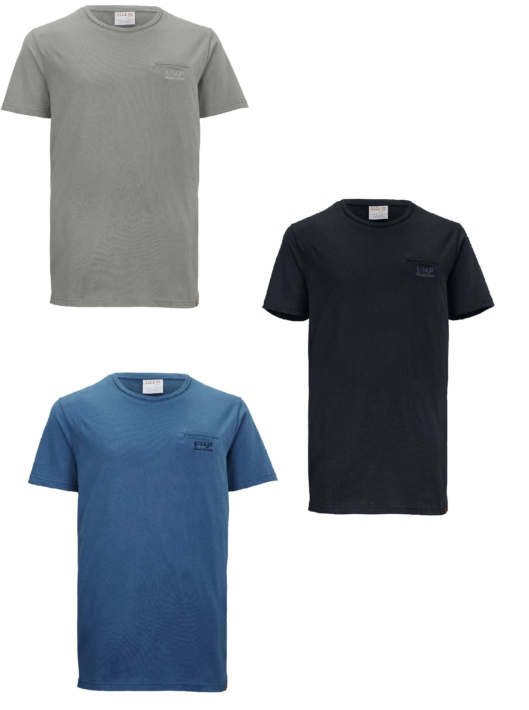 Giga.dx T-Shirt GS 56 MN CS 3er Pack Herren-Shirts Jersey-Shirts 3er Pack