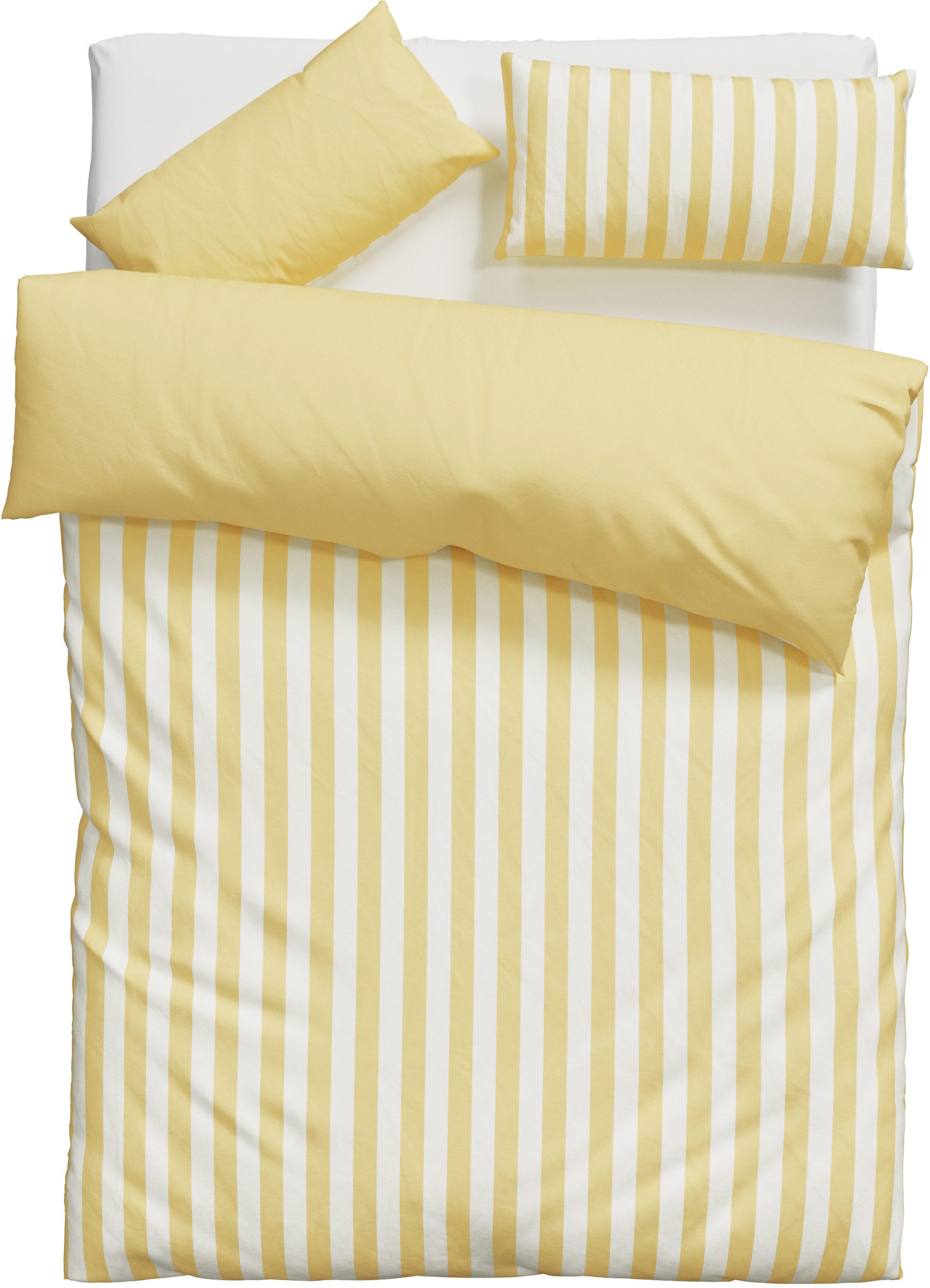andas Wendebettwäsche Greta, Renforcé, 2 teilig, Bettwäsche mit Streifen in günstig online kaufen
