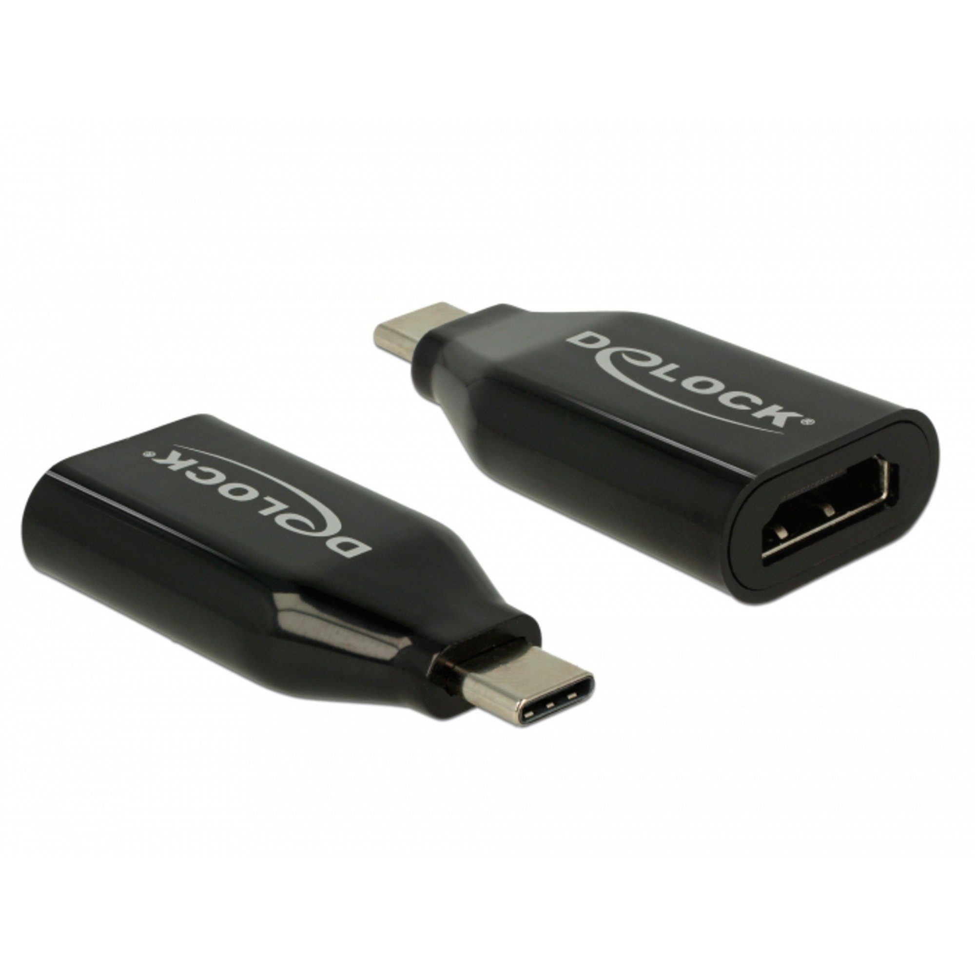 DeLOCK USB Adapter, USB-C Stecker > HDMI 4K Buchse Computer-Kabel