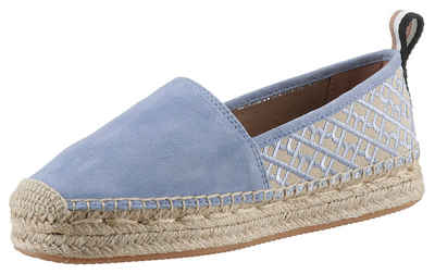 BOSS Madeira Espadrille Sommerschuh, Loafer, Slipper, Strandschuh mit Juteverzierung