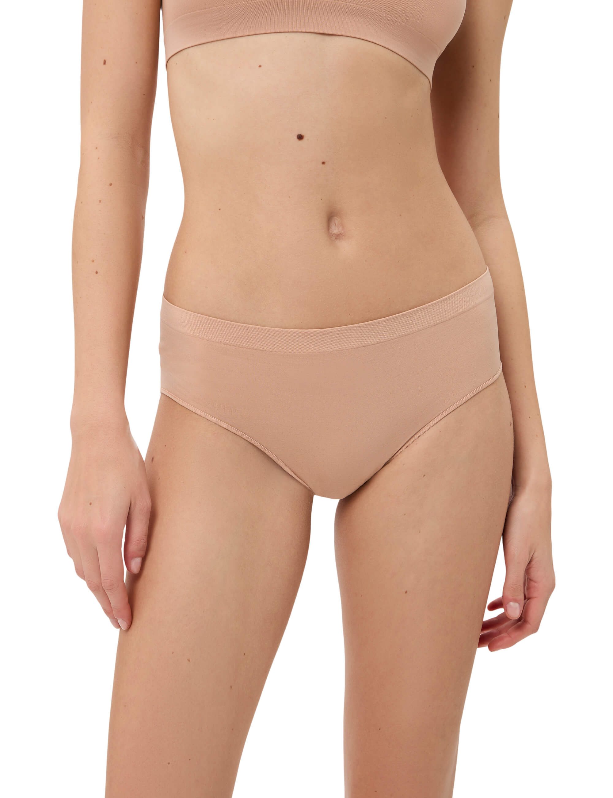 Beedees Slip Comfee Pure (1, 1-St., 1er-Pack) Flexi-Fit-Unterhose aus elastischem Material