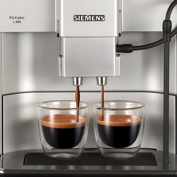 SIEMENS Druckbrüh-Kaffeemaschine Kaffeemaschine Siemens EQ.6 plus s300 TE653M11RW
