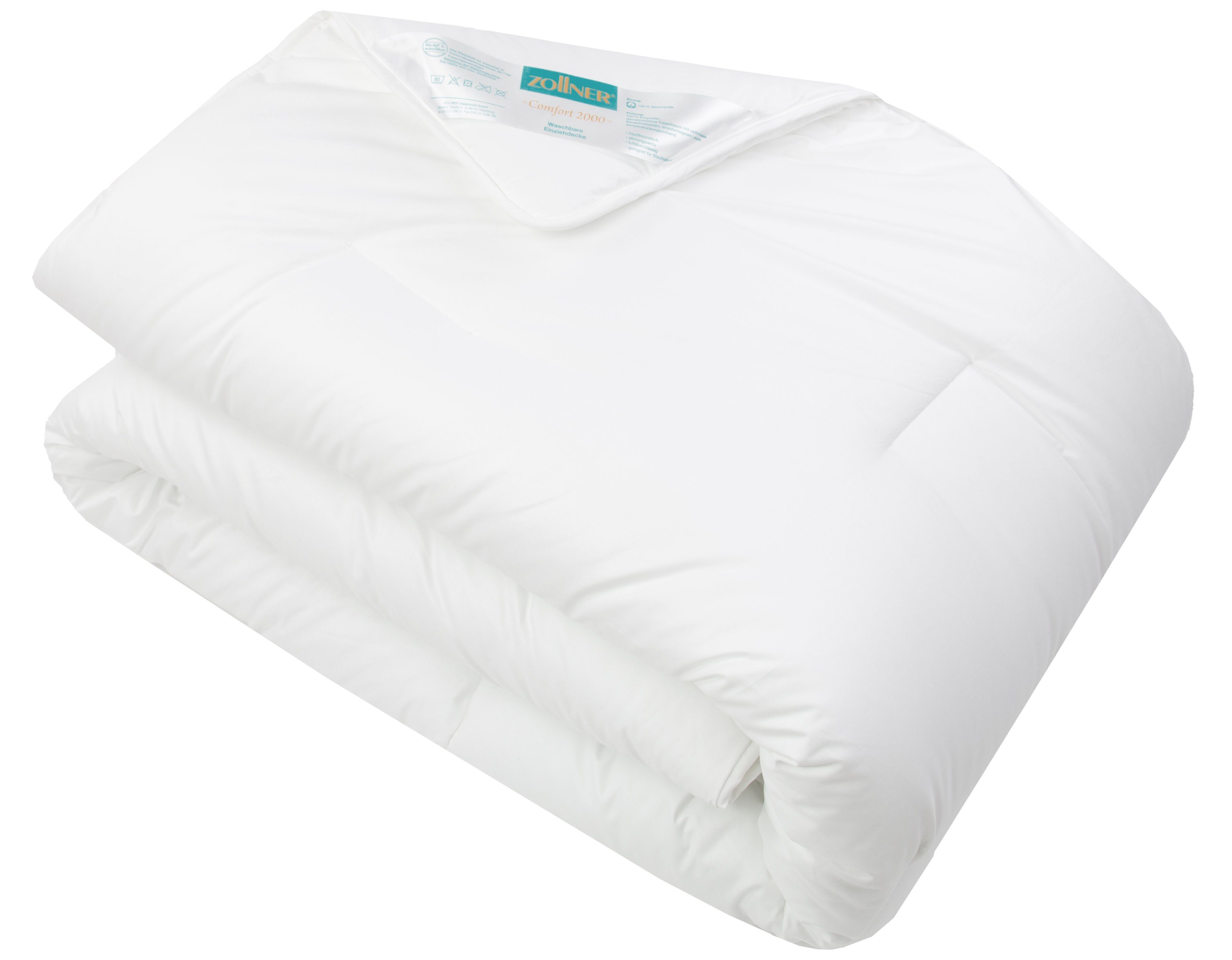 ZOLLNER Microfaserbettdecke, 135 x 200 cm, günstig online kaufen