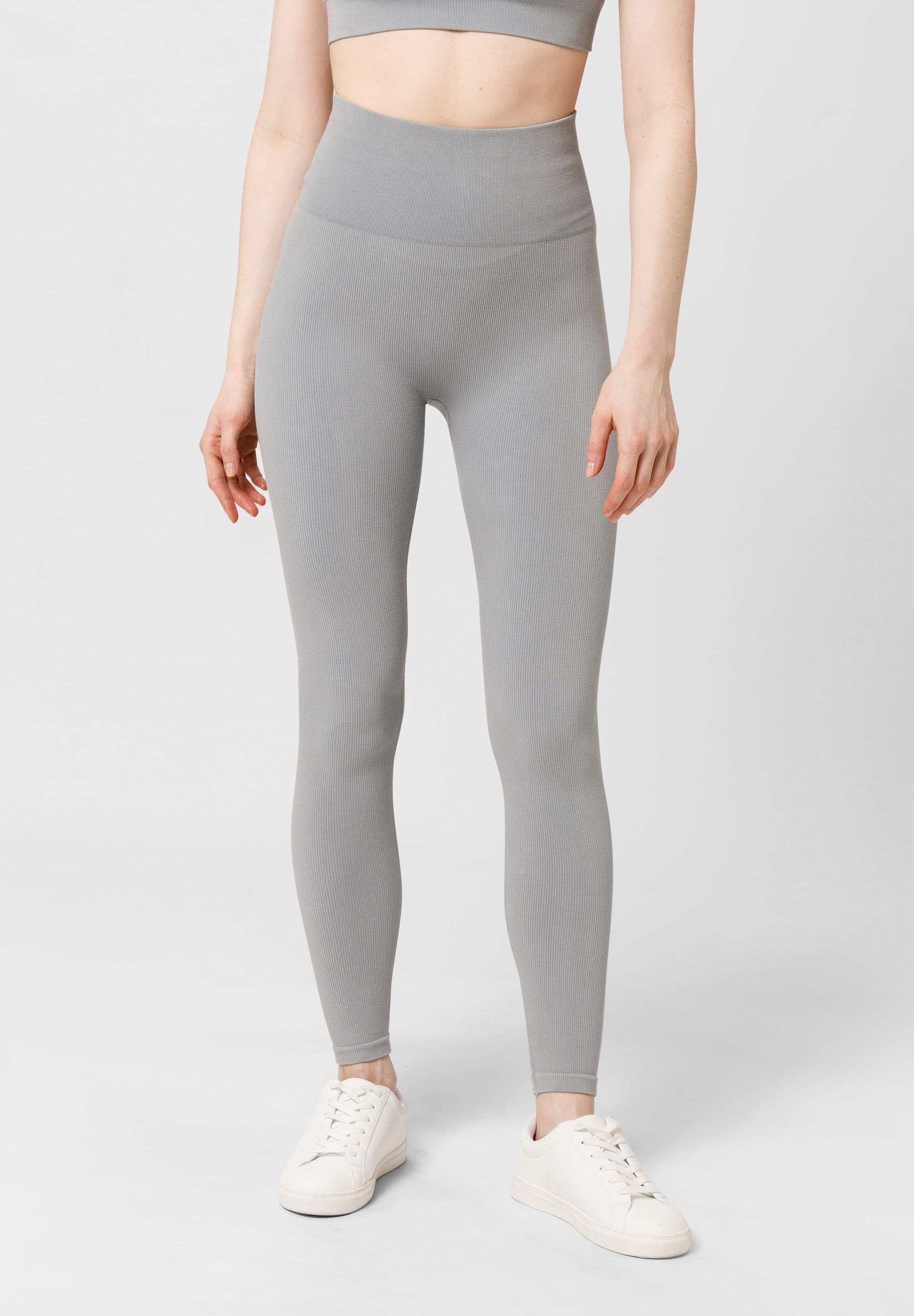 Les Lunes Leggings FORM Rib Seamless leicht formende Seamless Athleisure Leggings mit gerippter Struktur