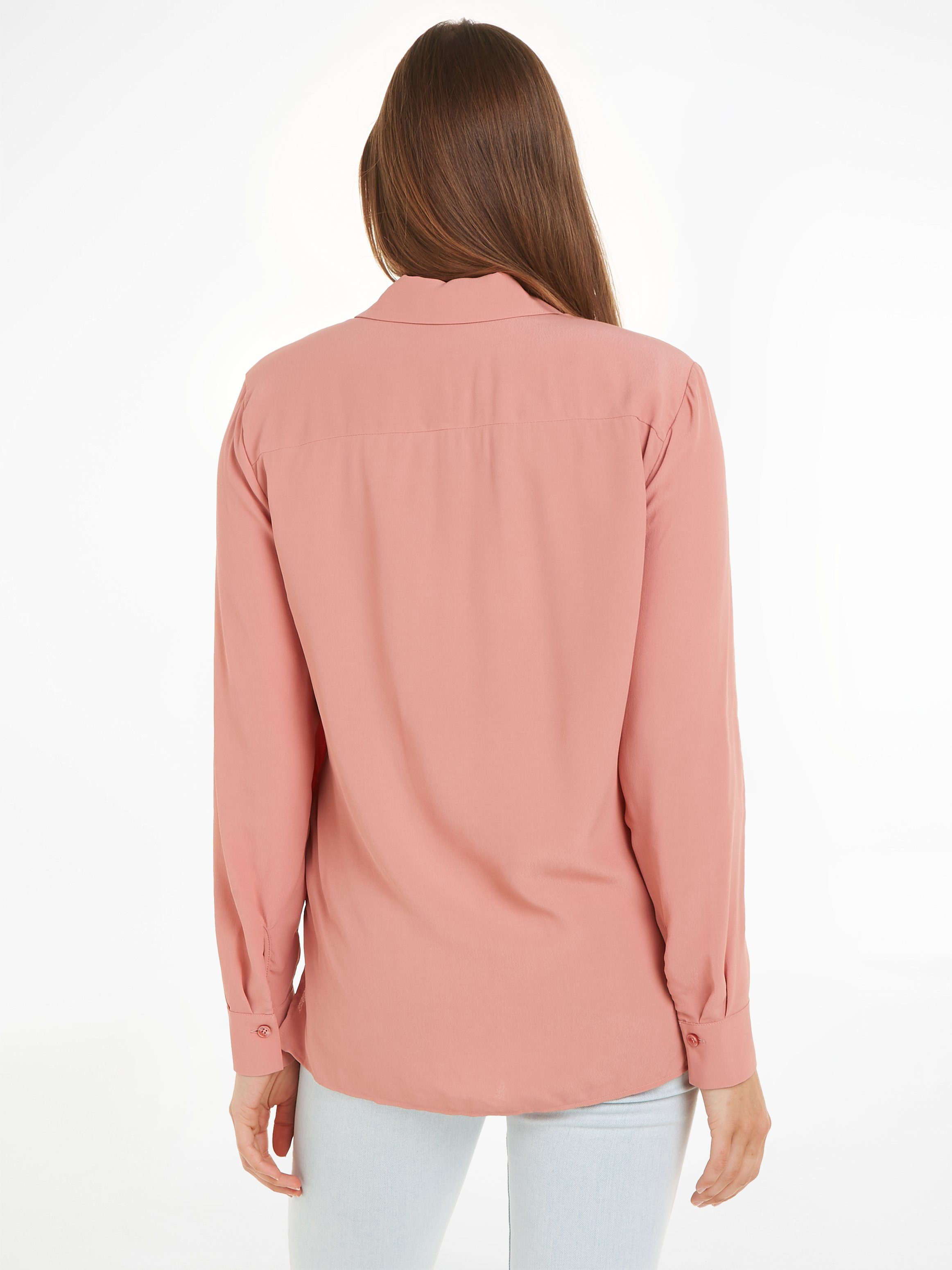 Tommy Hilfiger Hemdbluse FLUID VIS CREPE günstig online kaufen