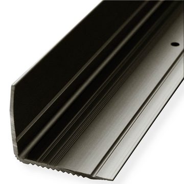 Karat Treppenkantenprofil Sinus 35x30 mm Vorgebohrt, verschiedene Farben & Größen