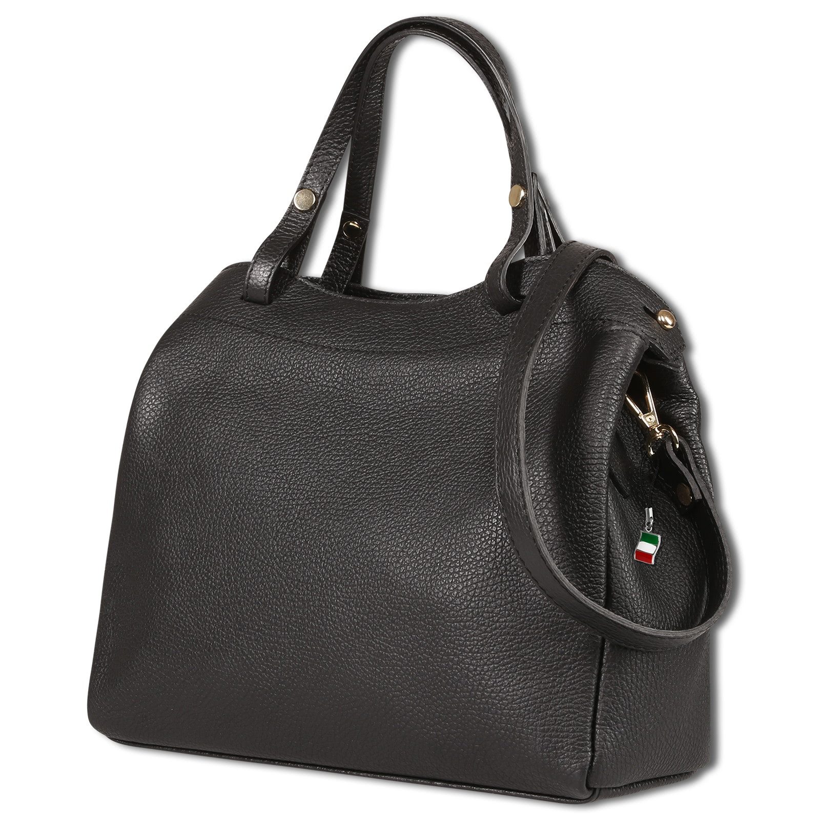 FLORENCE Handtasche Florence Damen Handtasche Leder Tasche (Handtasche), Da günstig online kaufen