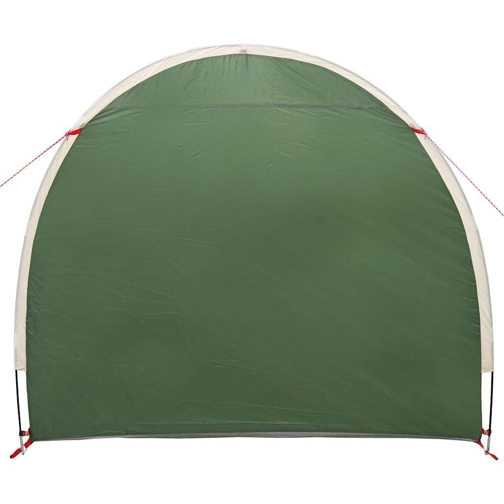 furnicato Bikerzelt Outdoor-Fahrradzelt 218x156x180 cm Grün mit Tragetasche, Windresistentes Fahrradlagerzelt, faltbar und wasserabweisend