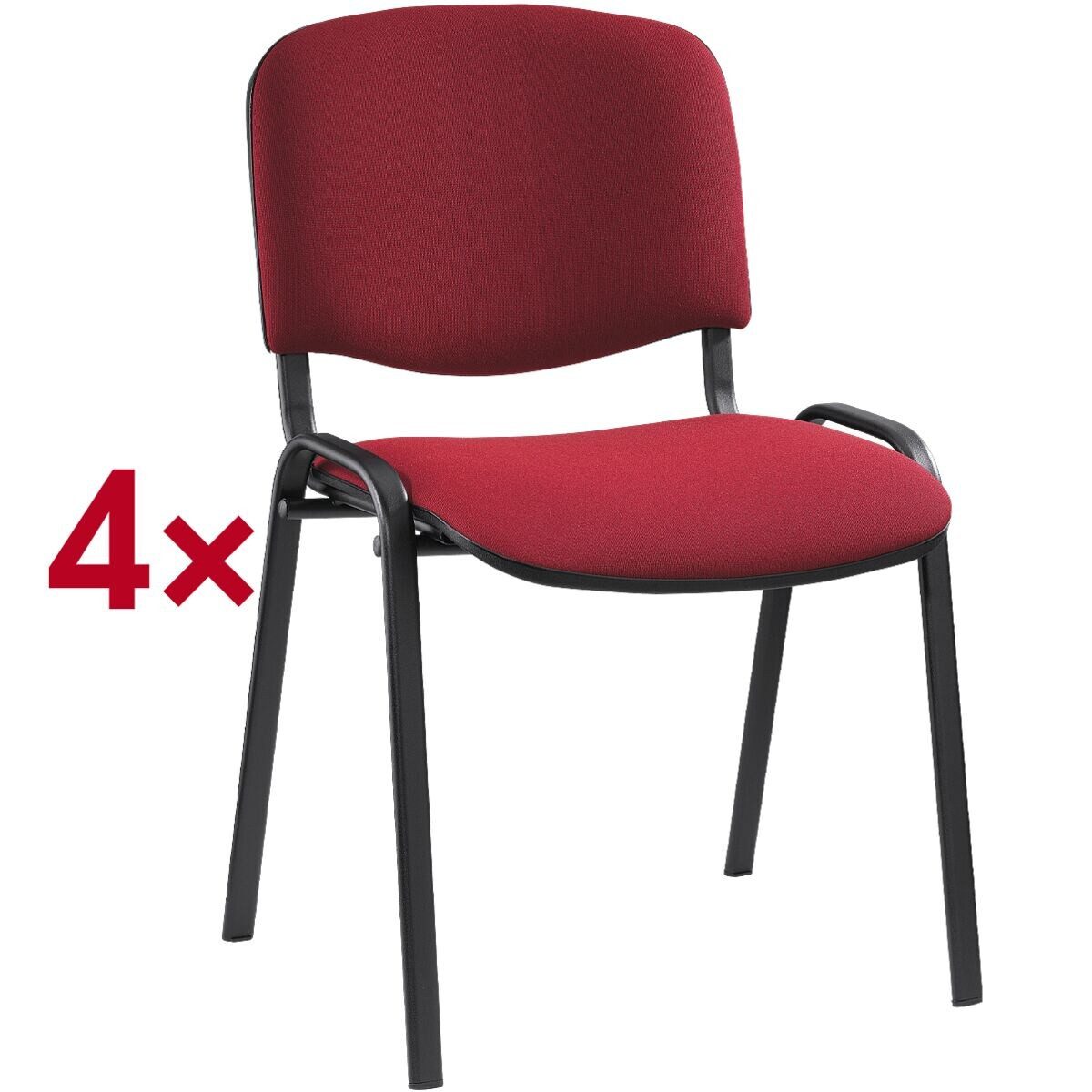 Nowy Styl Besucherstuhl ISO 4L (4 St), stapelbar