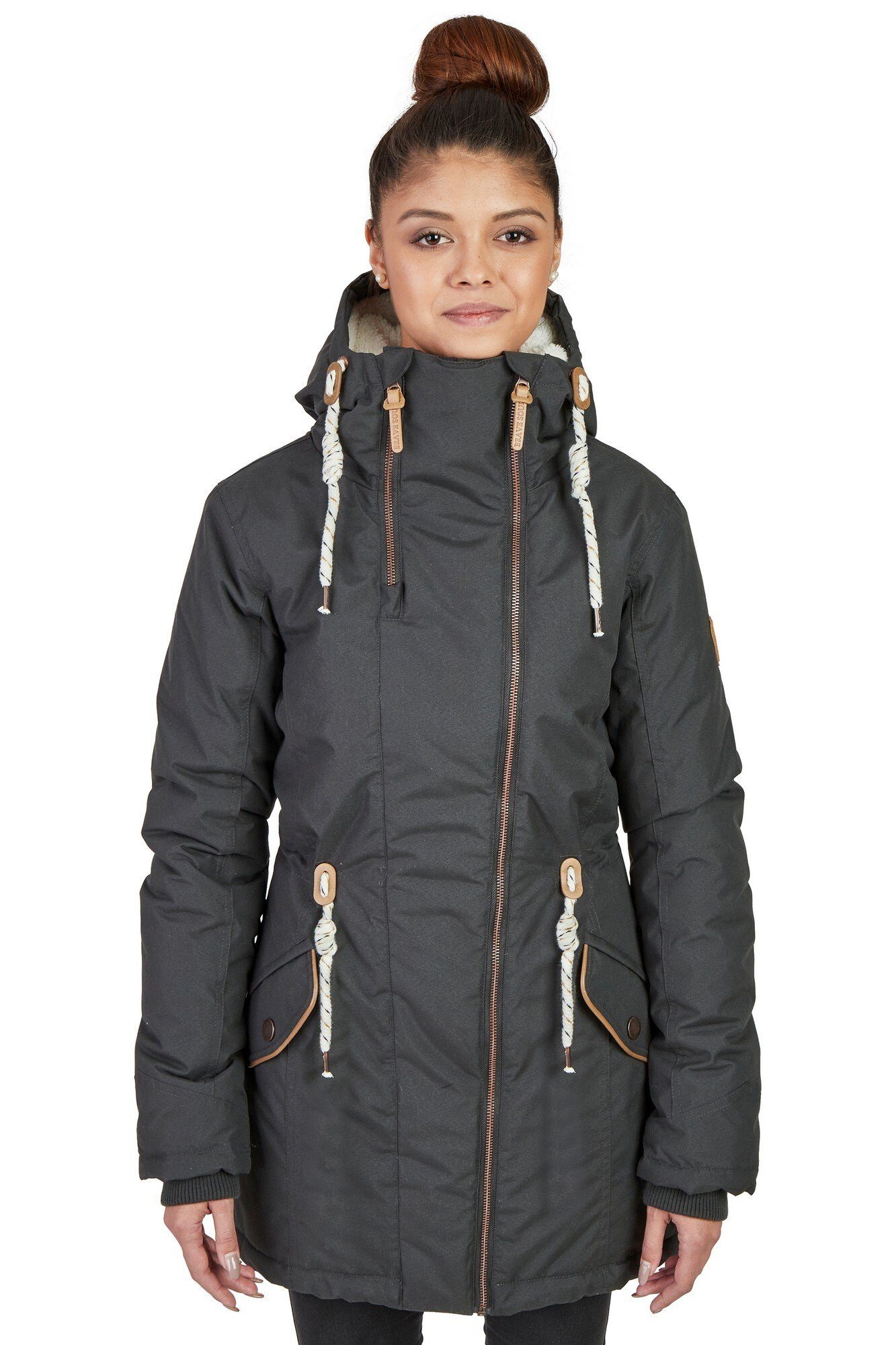 Brave Soul Wintermantel Daisy für Damen, günstig online kaufen