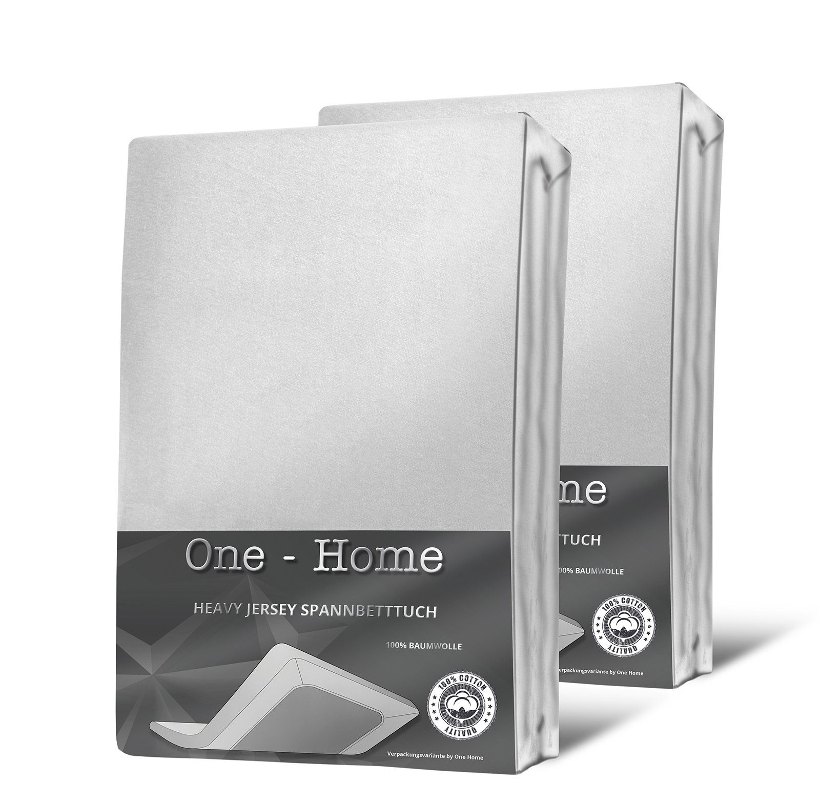 One Home Spannbettlaken Heavy, Jersey, Gummizug: günstig online kaufen