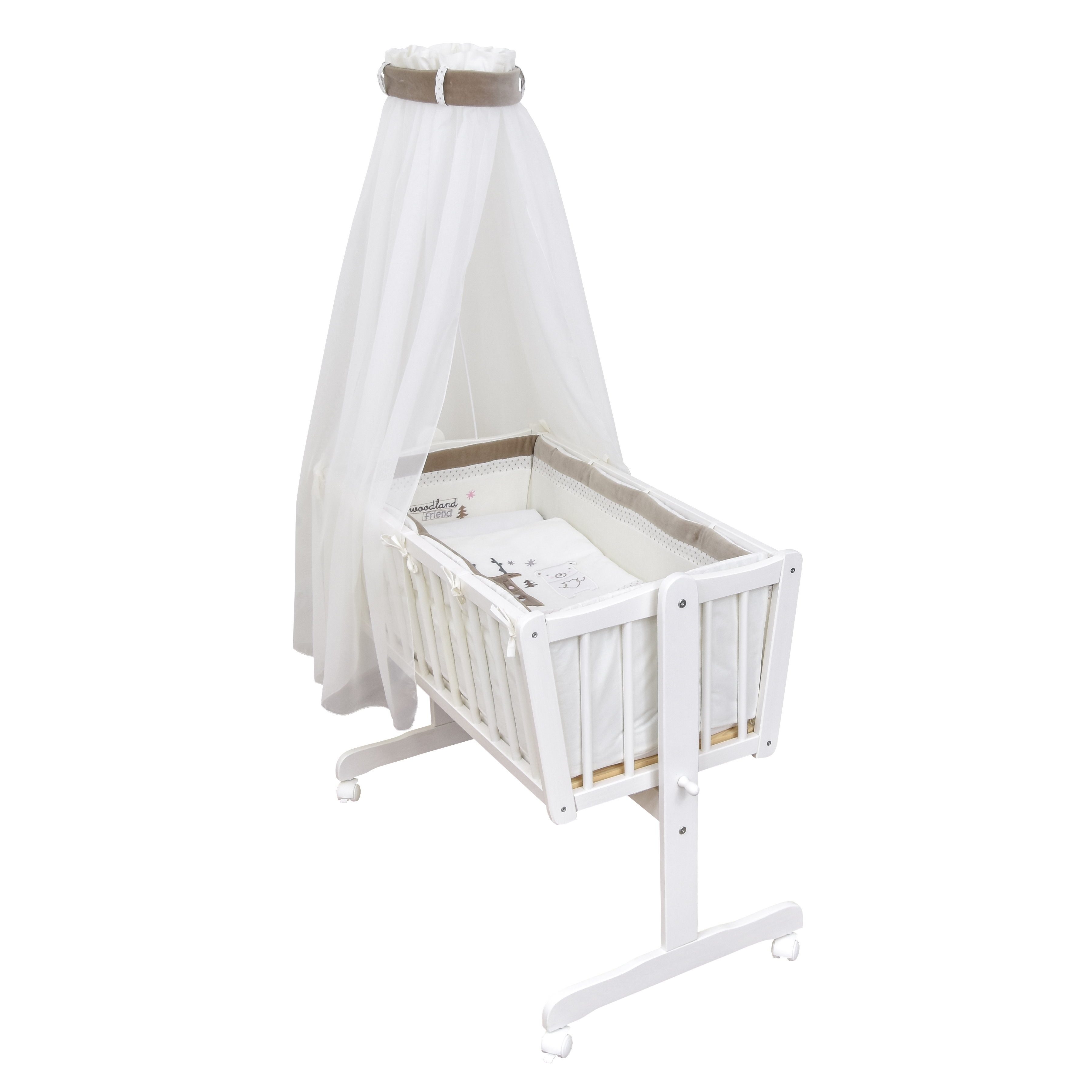 Baby-Delux Babybettwäsche Baby Wiegenset, 6 teilig, günstig online kaufen