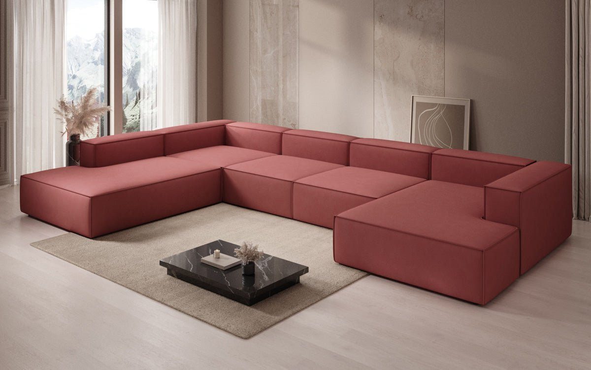 Luxusbetten24 Sofa Designer Sofa Lesley U günstig online kaufen