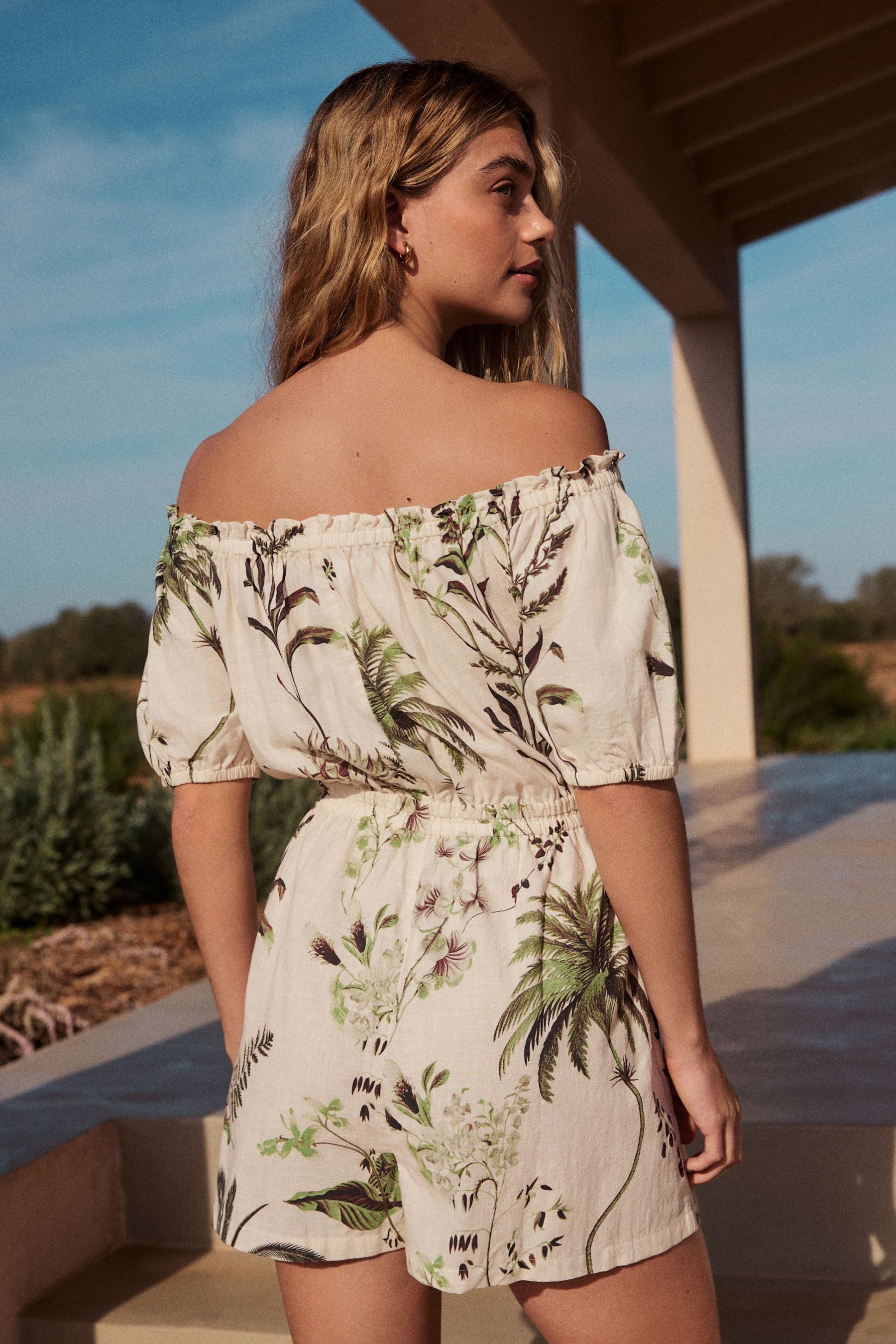 Next Playsuit Off-Shoulder Overall aus 100 % günstig online kaufen