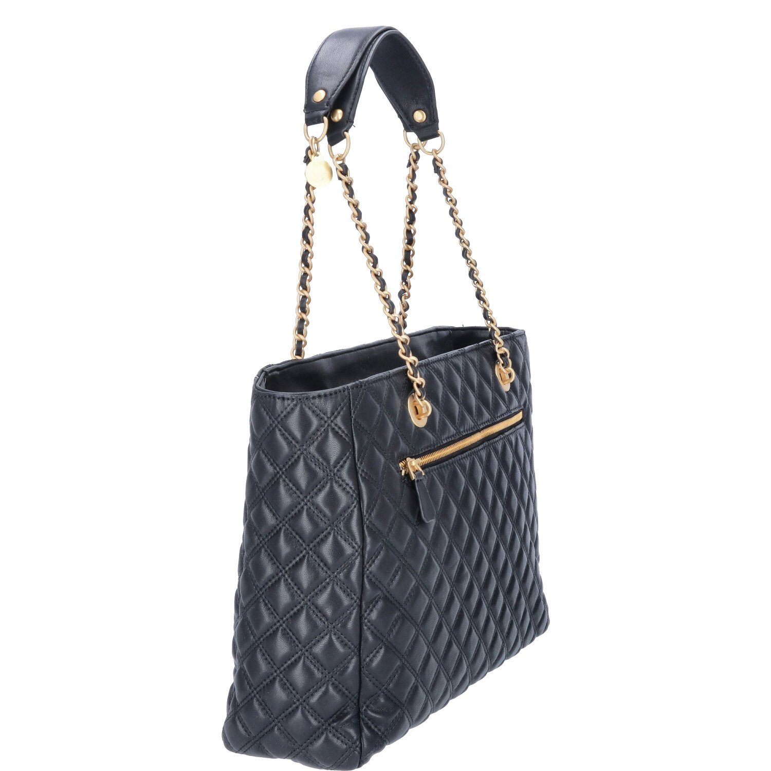 Guess Umhängetasche GUESS Damen Shopper Giully Black (1, 1-tlg., 1)