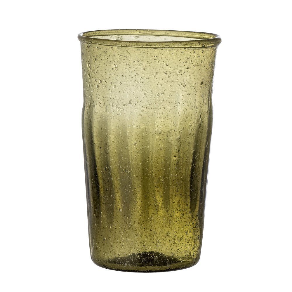 Trink Glas grün Recyceltes, Bloomingville Taja Glas