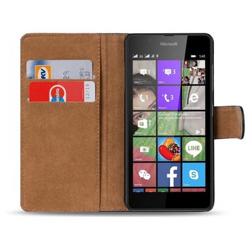 CoolGadget Handyhülle Book Case Handy Tasche 5 Zoll, Hülle Klapphülle Flip Cover Etui Schutzhülle