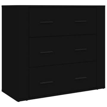 vidaXL Sideboard Highboard Schwarz Holzwerkstoff (1 St)