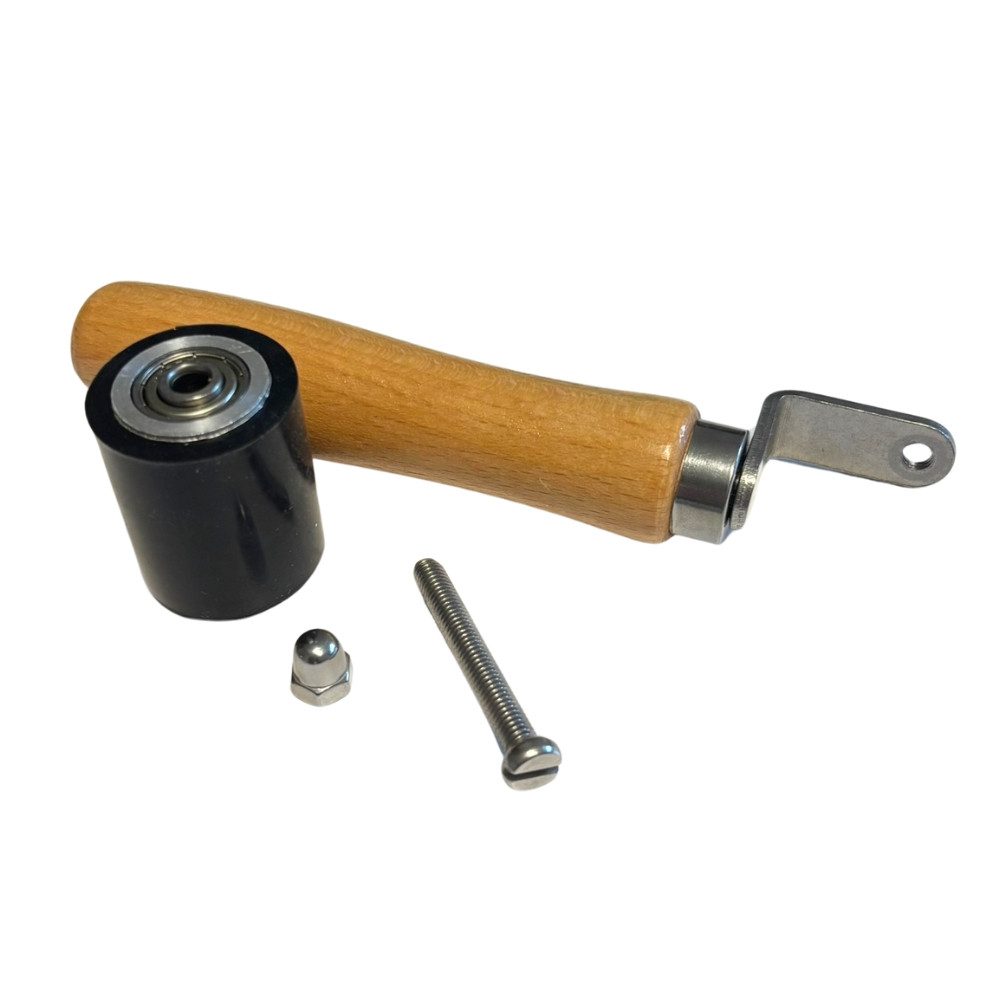 Hanse Syntec Systems Andruckwalze Profi Silikon Andrückrolle, 1-tlg.,30mm Durchmesser, 45mm Rollenbreite