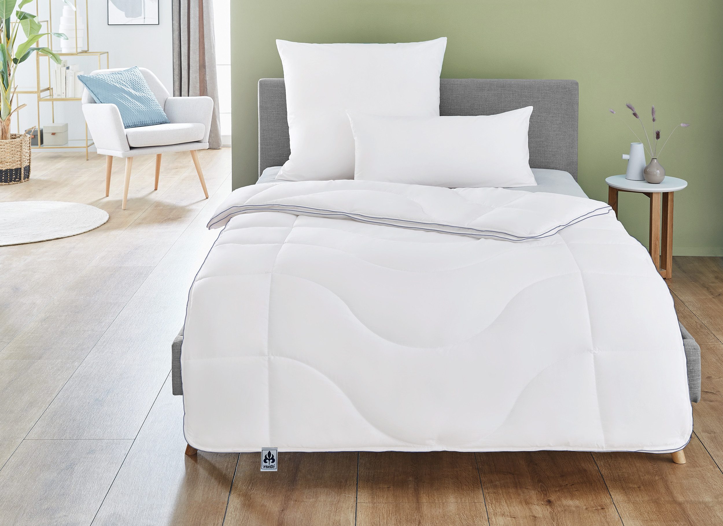 Irisette Baumwollbettdecke Exklusiv Baumwolle Kochfest, Füllung: Markenhohl günstig online kaufen