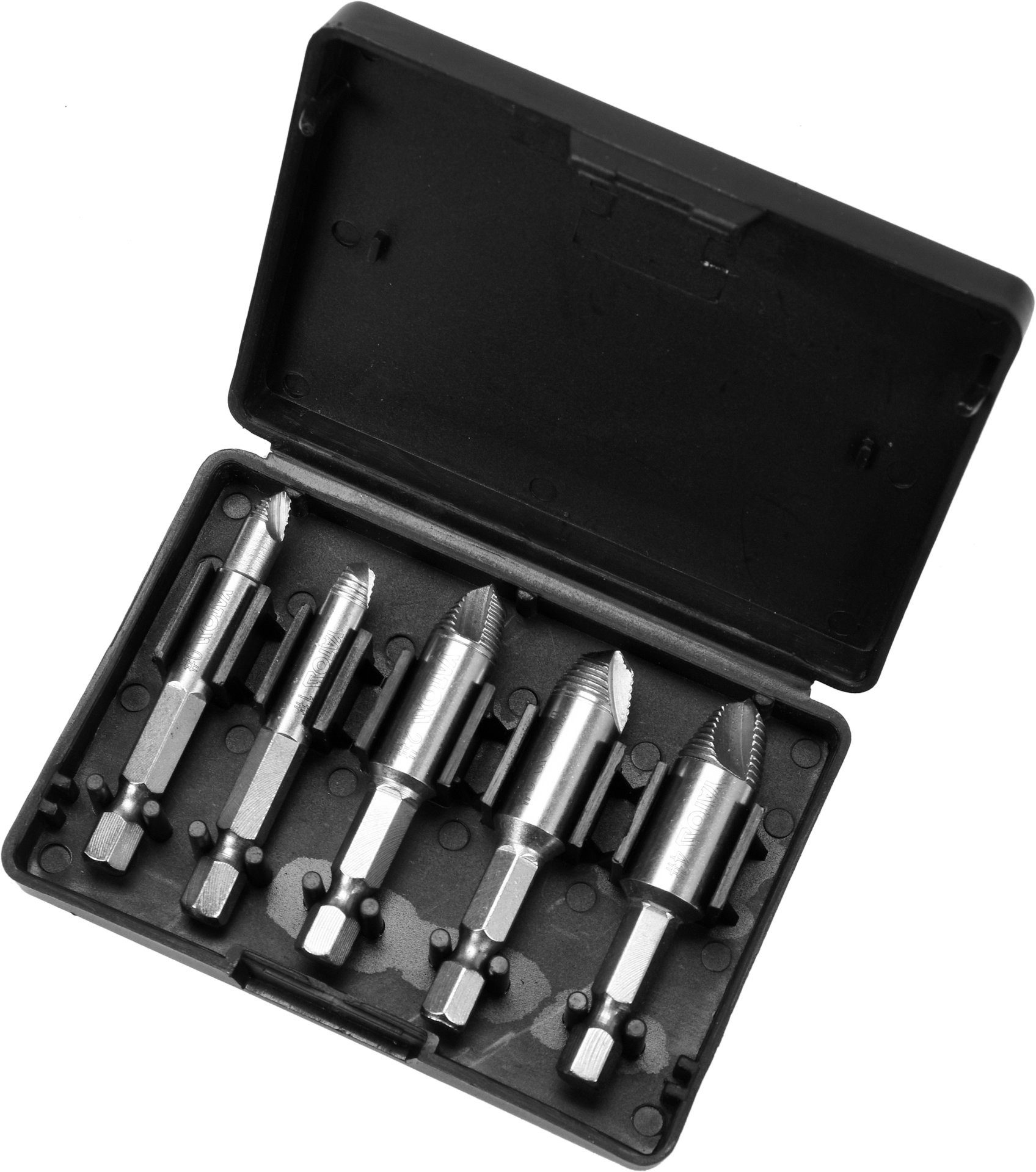 Yato Bit-Schraubendreher Schraubenausdreher-Set, 5-teilig, (Schraubenausdreher-Set, 5-teilig, Schraubenausdreher-Set, 5-teilig)