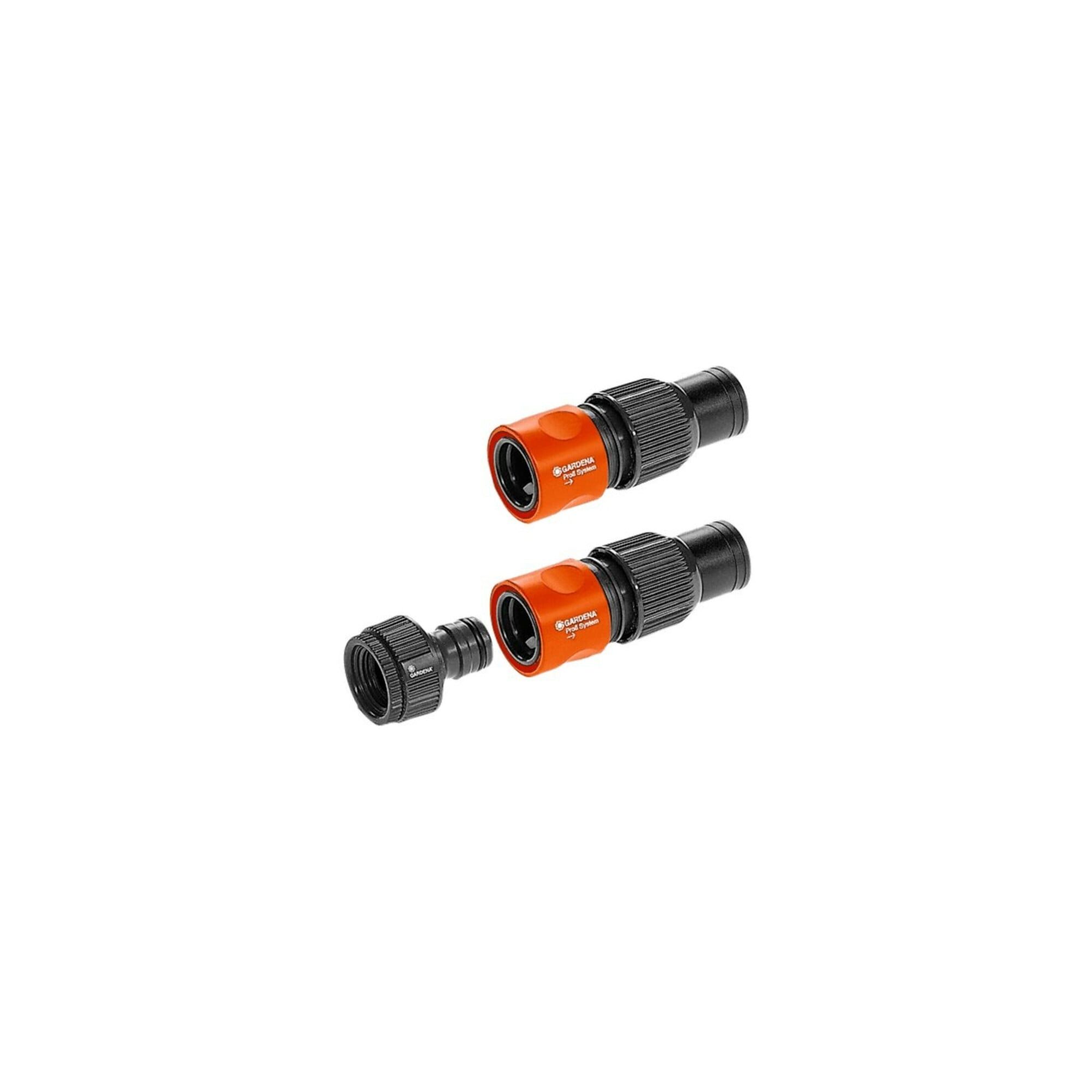 GARDENA Gartenschlauch GARDENA Profi-System Anschluss-Satz (für Pipeline und Sprinklersystem)