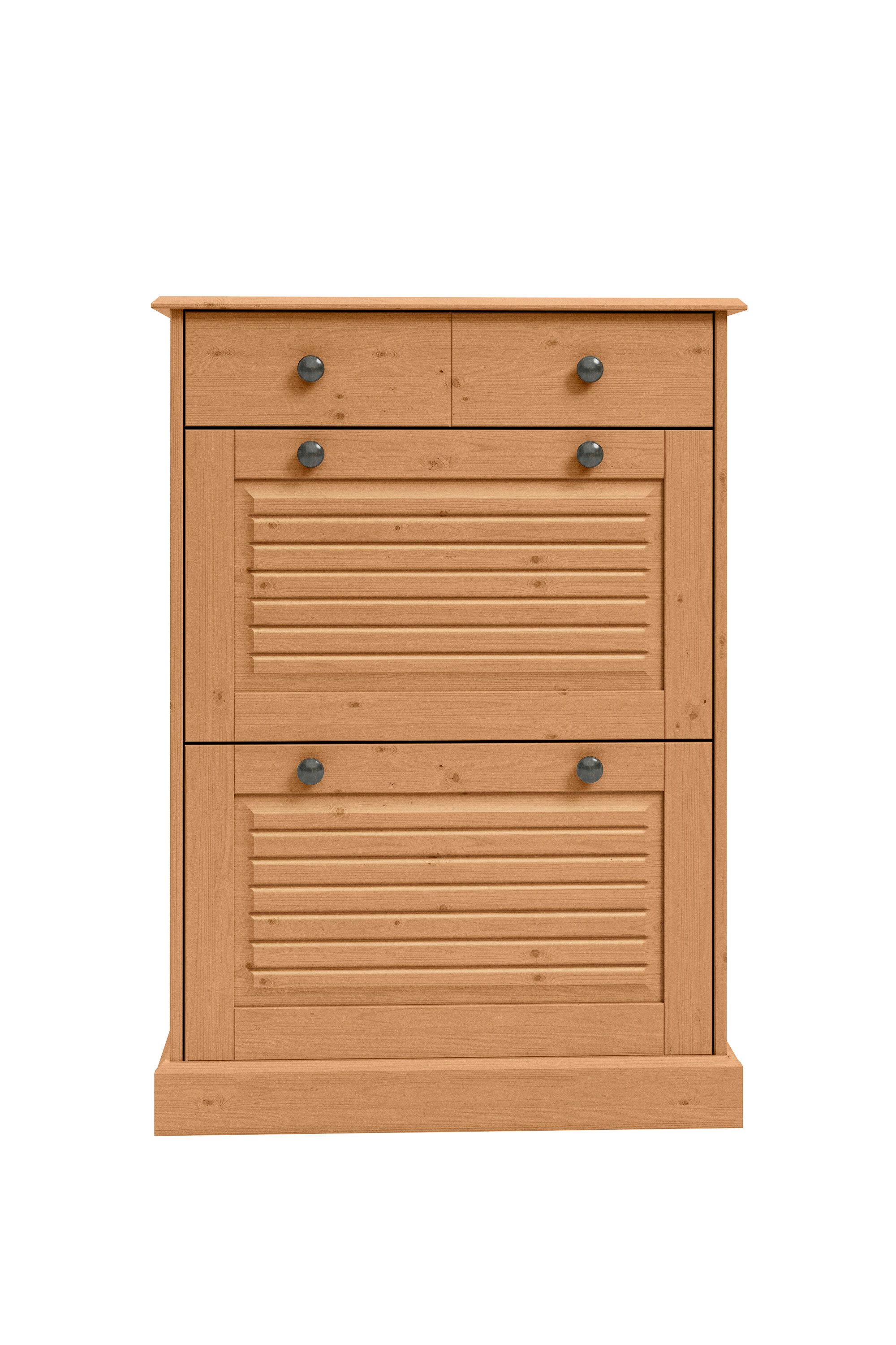 OTTO home Schuhschrank Liotta Mit 2 Klappen und 1 Schublade