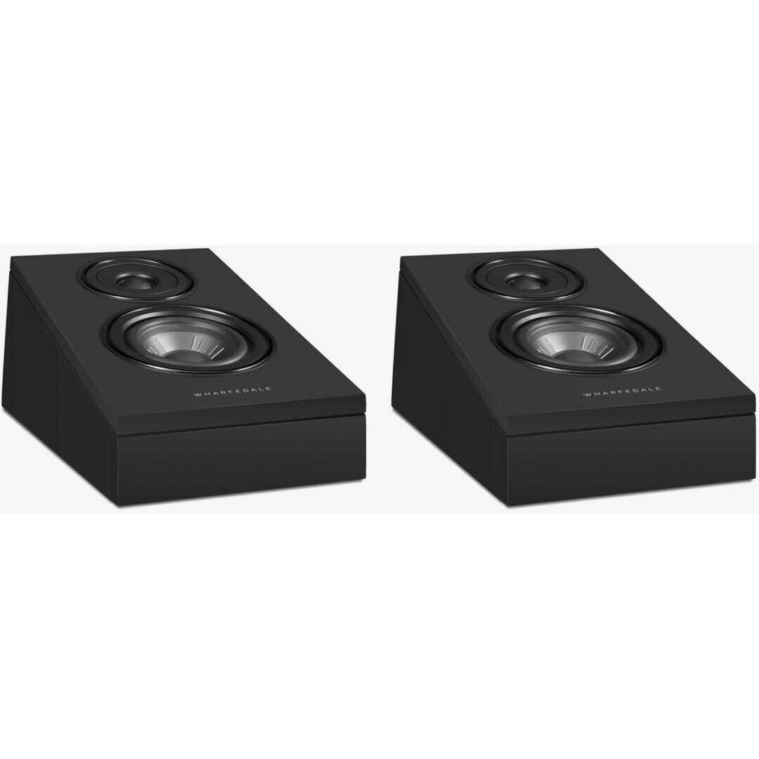 WHARFEDALE Wharfedale Diamond 12 3Di Surroundlautsprecher (Paar) schwarz matt Regal-Lautsprecher