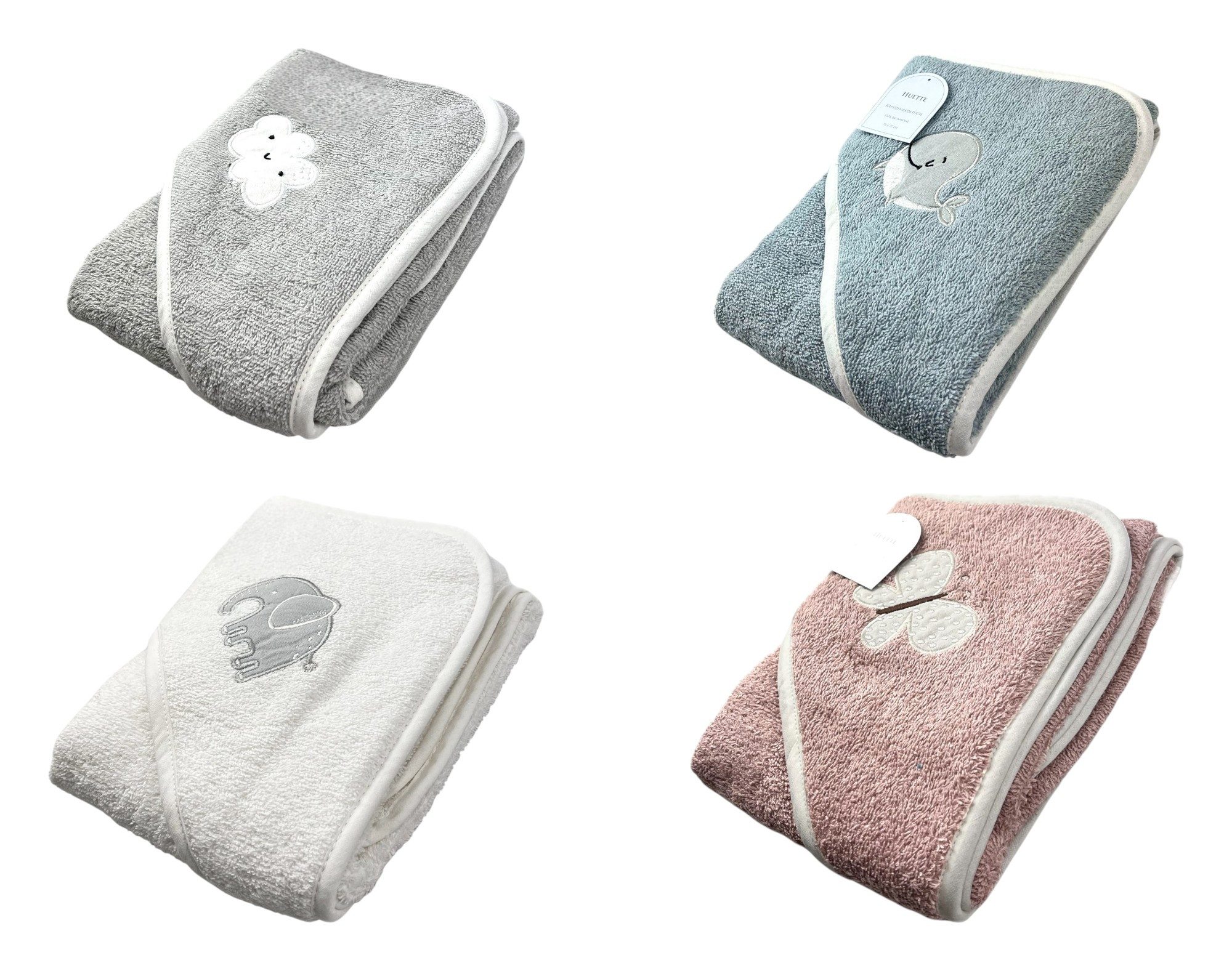 VewoTex Badetuch Baby Kapuzenbadetuch » Badetuch günstig online kaufen