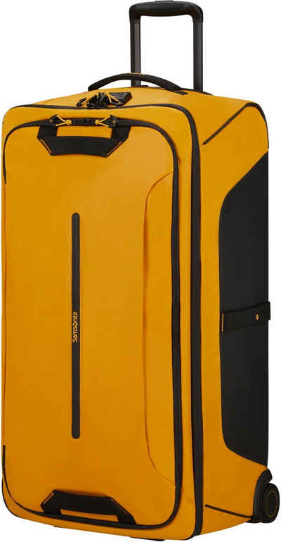 Samsonite Reisetasche Ecodiver, 79 cm, Yellow, mit Trolley- und Rucksackfunktion; teilweise aus recyceltem Material
