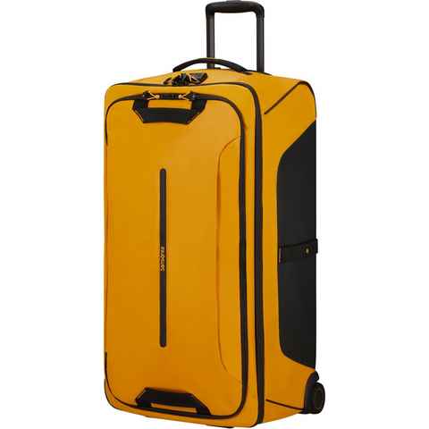 Samsonite Reisetasche Ecodiver, 79 cm, Yellow, mit Trolley- und Rucksackfunktion; teilweise aus recyceltem Material