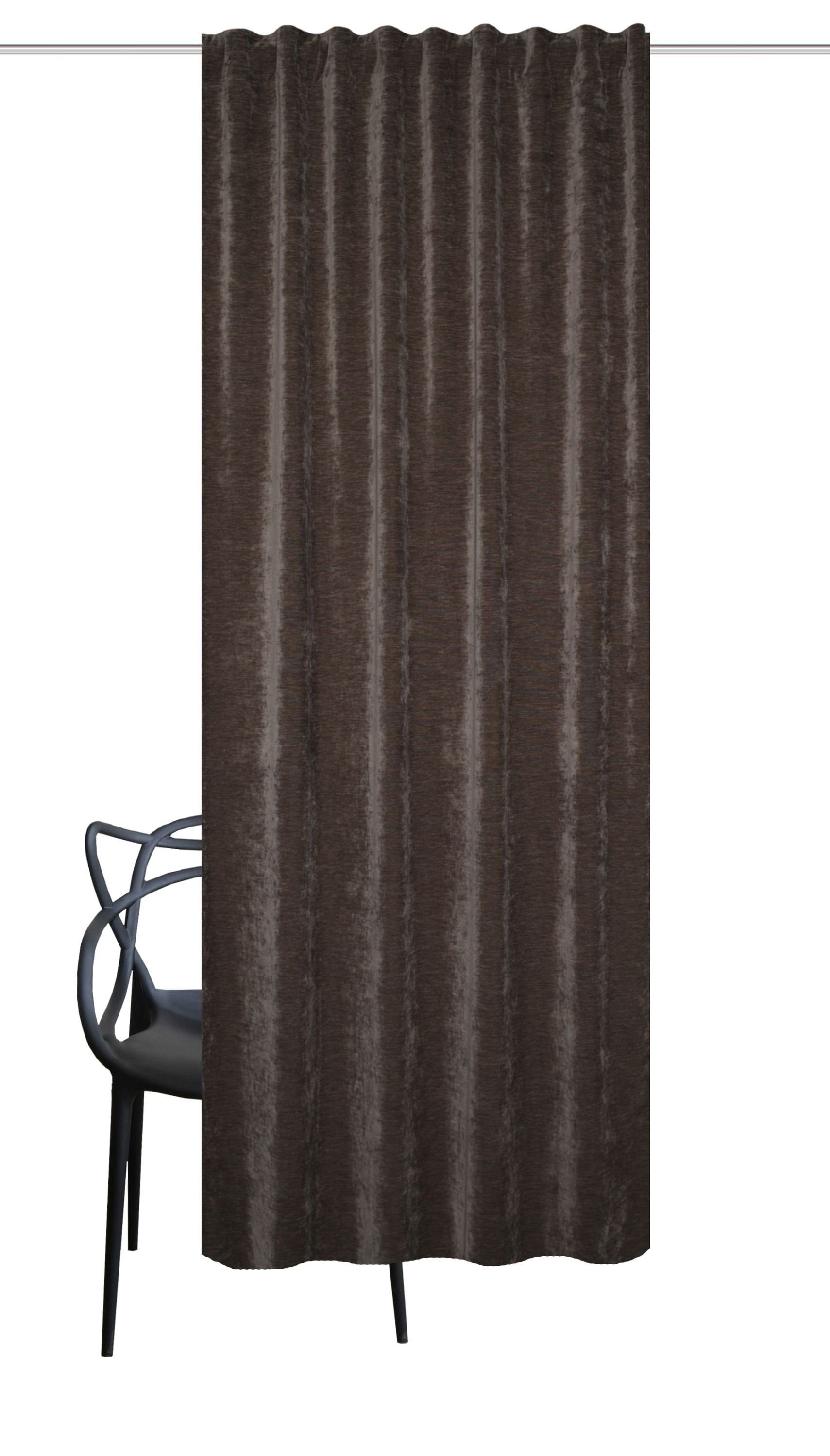 HOME WOHNIDEEN Vorhang 085425 Fertigschal Thermo-Chenille günstig online kaufen