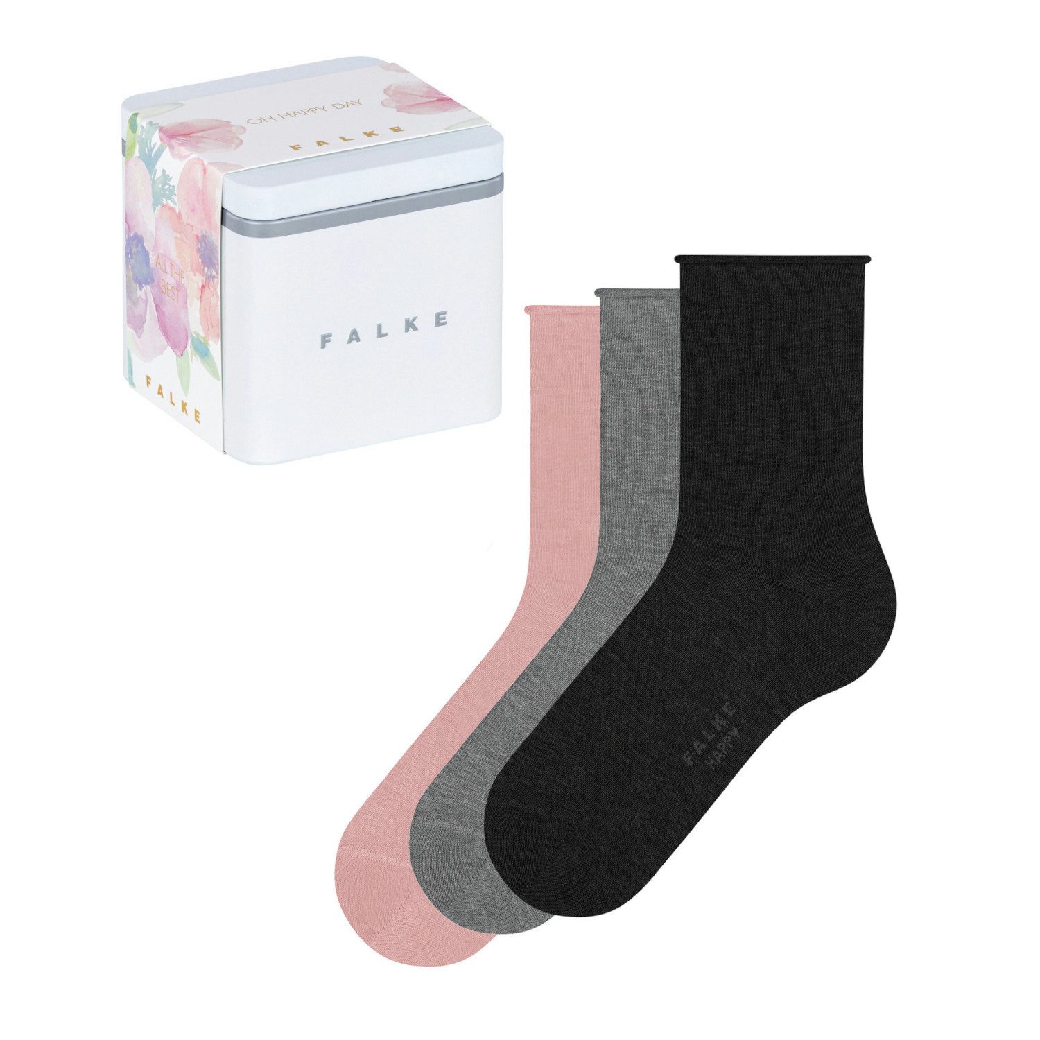 FALKE Sportsocken Falke Damen Happy Giftbox Socken 49158