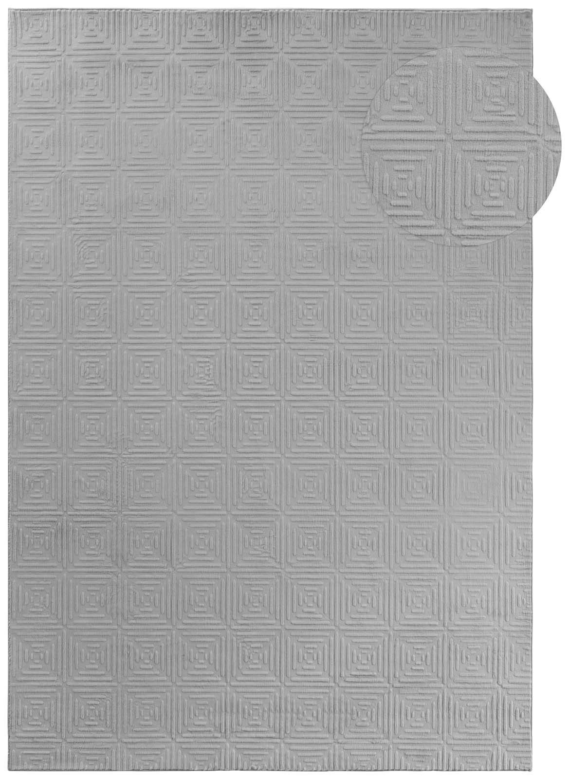 TaraCarpet Teppich Taipe-Piastrella Hasenfell extra weich günstig online kaufen