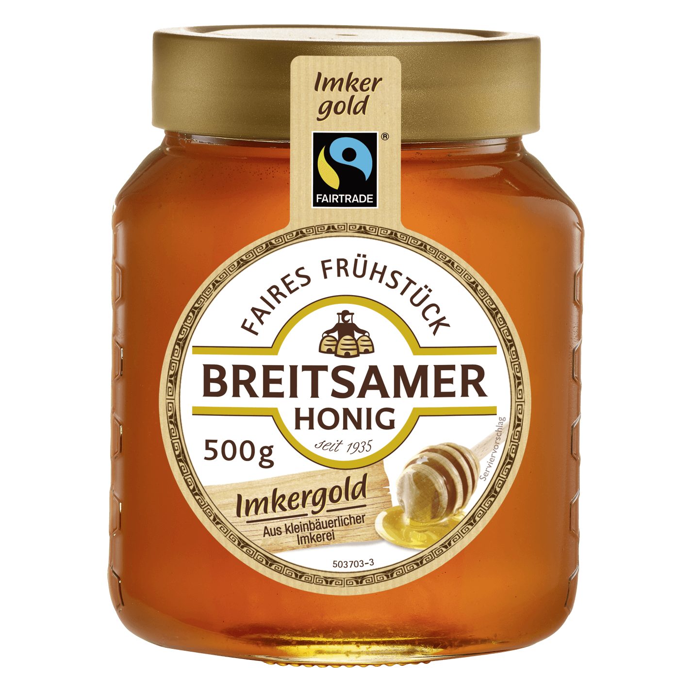 Breitsamer Honig Honig, Breitsamer Fairtrade Waldhonig Imkergold