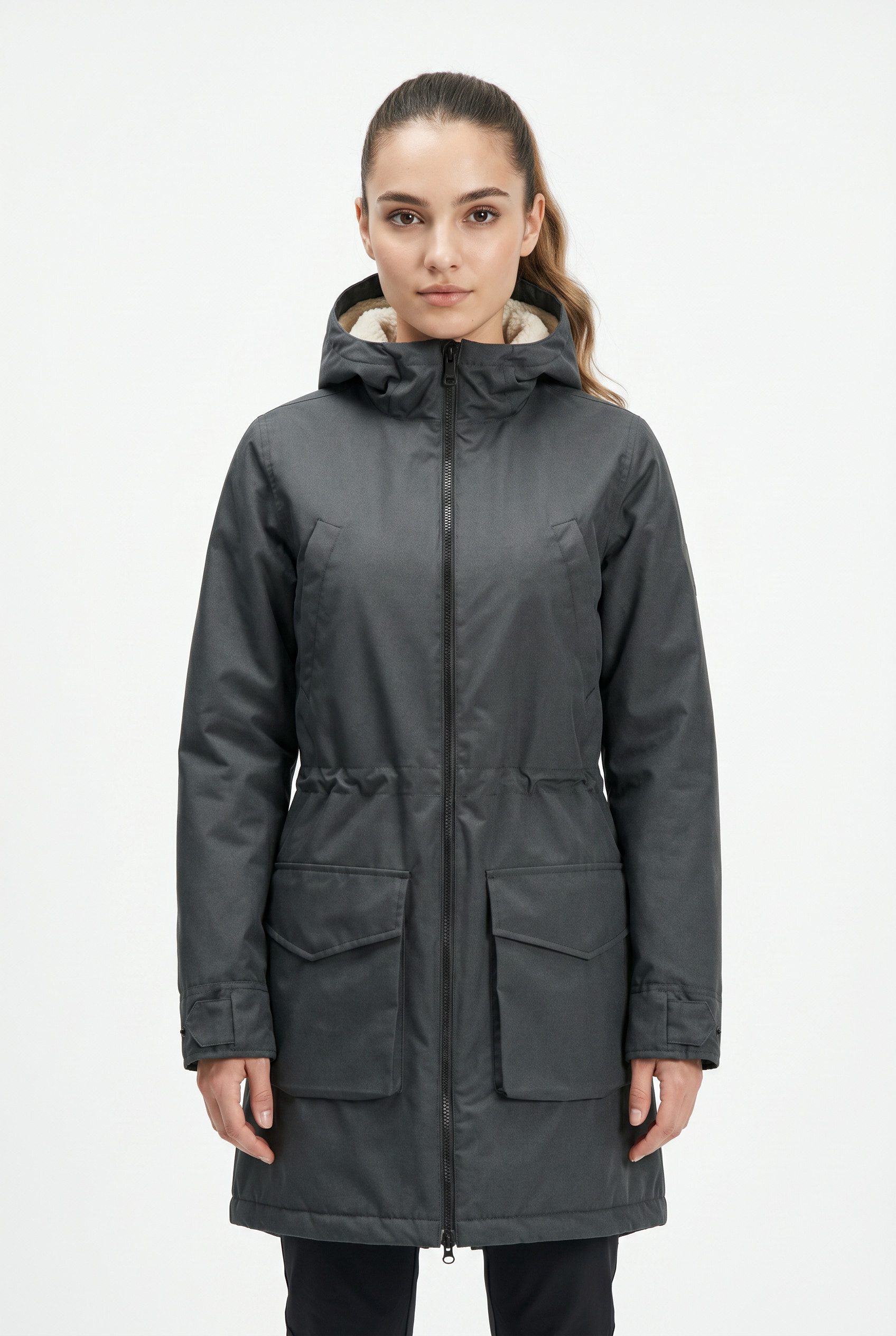 Jack Wolfskin Funktionsparka WINTER VILLAGE Wärmend, winddicht, Übergangsjacke