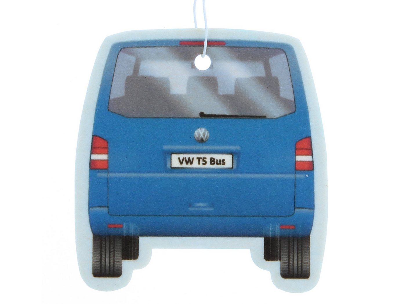 Thumbnail - VW Collection by BRISA Raumduft Volkswagen Lufterfrischer fürs Auto (1-St), Duftbaum im blauen T5 Bus Design, Frischer G...