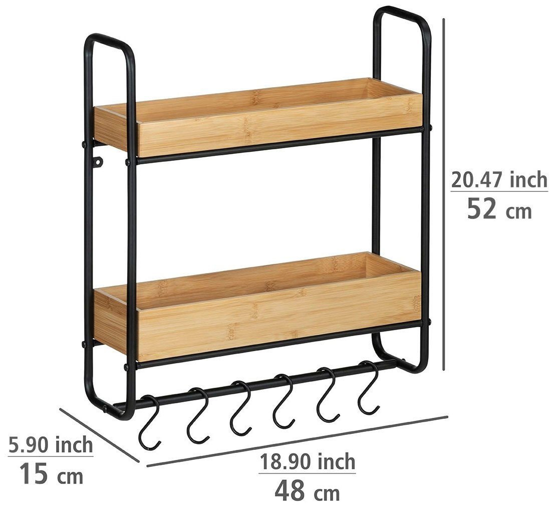 WENKO Loft, 2 Etagen Wandregal