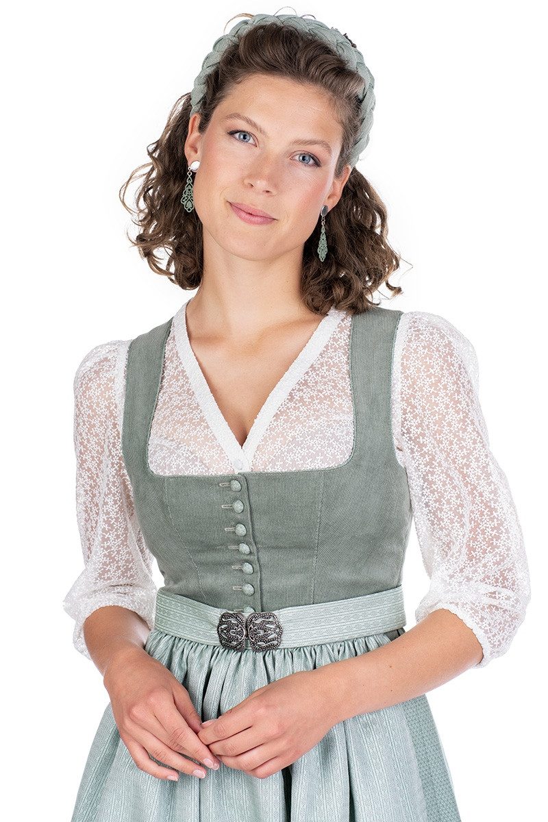 MarJo Dirndl Cord Dirndl 2tlg. - OSTERHOFEN - salbei