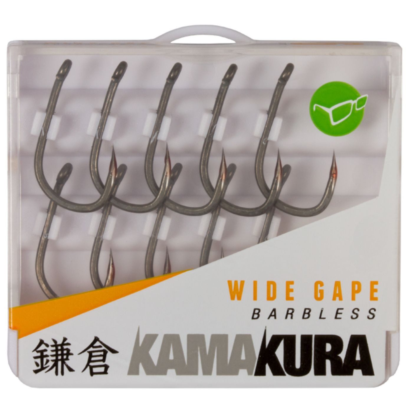 Karpfenhaken Korda Kamakura Wide Gape Barbless - 10 Karpfenhaken