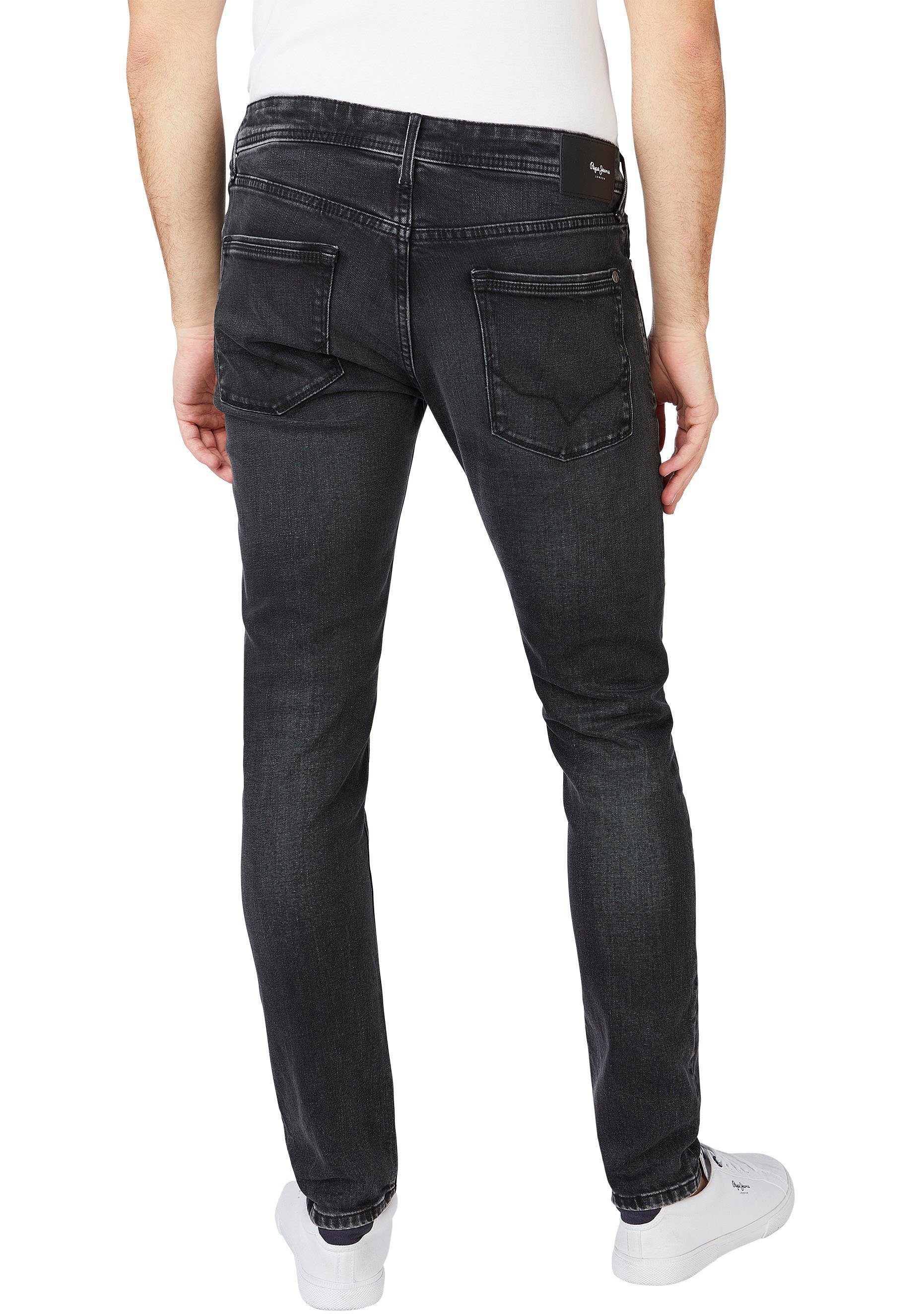 Jeans Pepe black Tapered-fit-Jeans STANLEY wiser