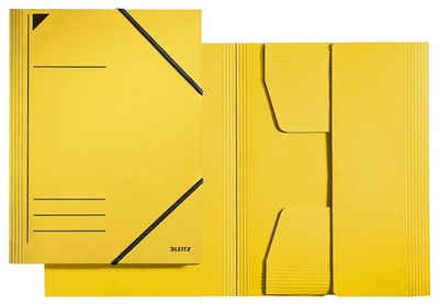 LEITZ Organisationsmappe LEITZ Eckspannermappe, DIN A4, Karton 320 g/qm, gelb