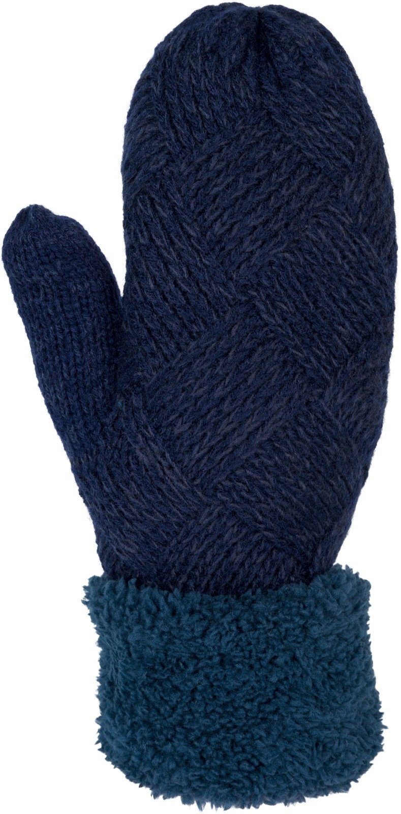 styleBREAKER Fäustlinge Strickhandschuhe Fäustlinge mit Rauten günstig online kaufen
