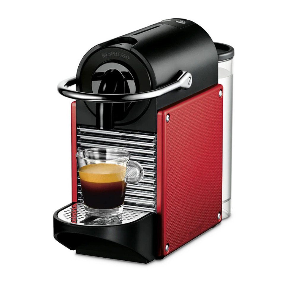 Pixie Nespresso Red Kaffeemaschine Nespresso Kapselmaschine Dark