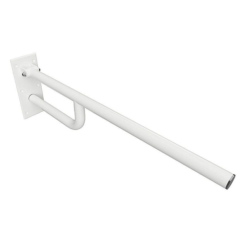 BRILLANTBAD® Stützklappgriff BELP Stützklappgriff Eisen Weiß für Bad & WC >> Bohren