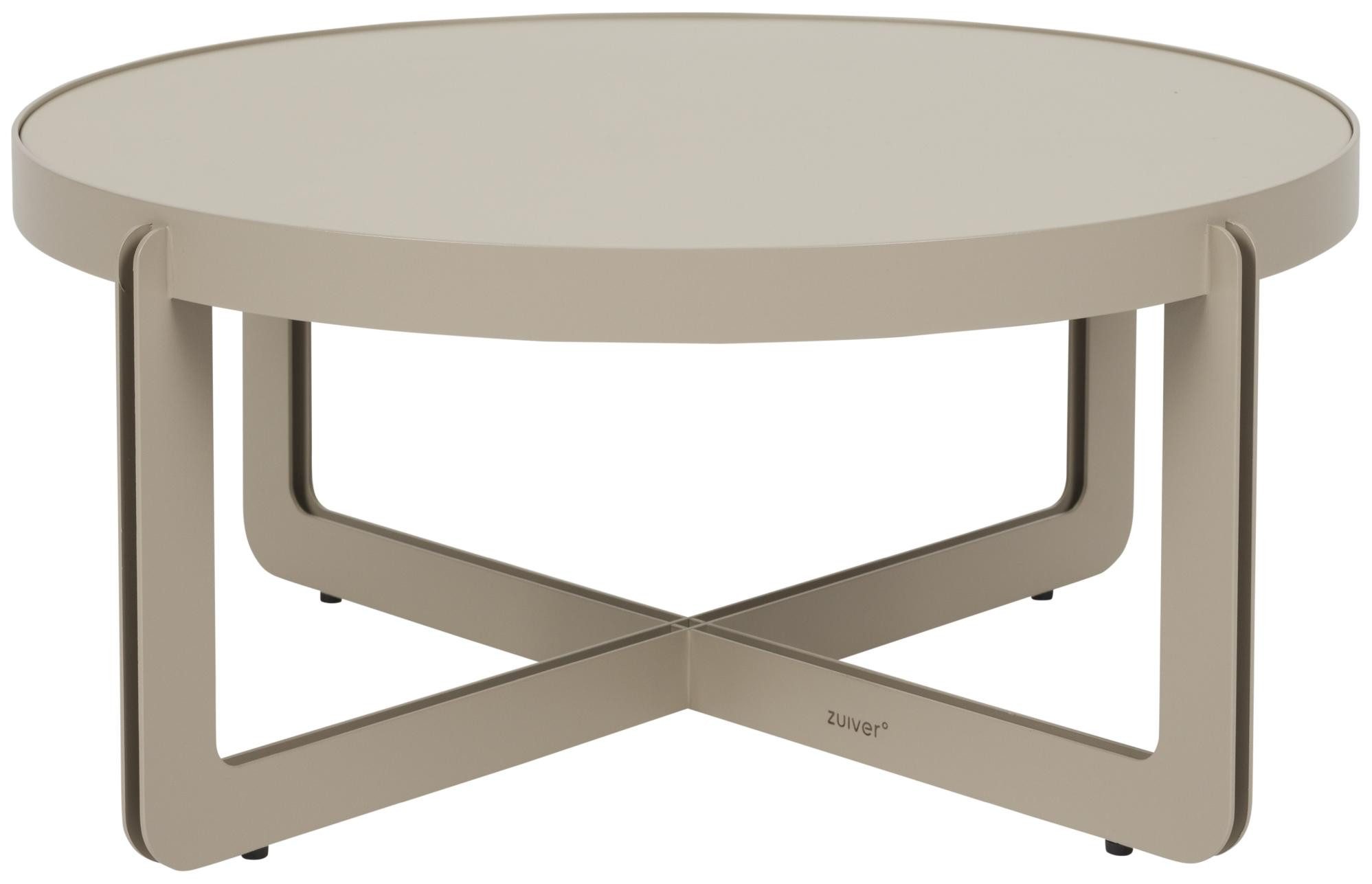 Zuiver Couchtisch Couchtisch CENTRE Rund Beige von Zuiver 68 x 68 cm